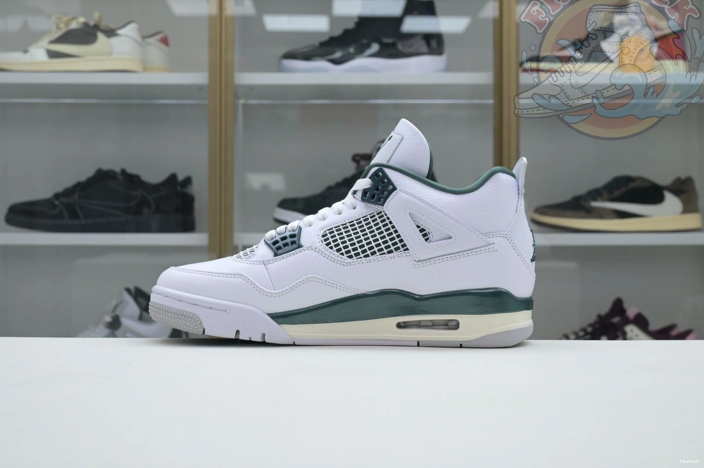 4 Oxidized Air Jordan Green 0807